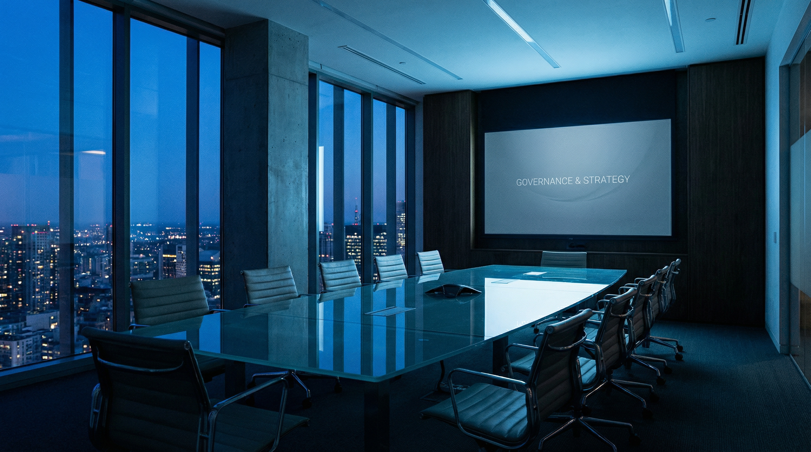 Modern conference room